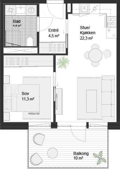 Plantegning 1